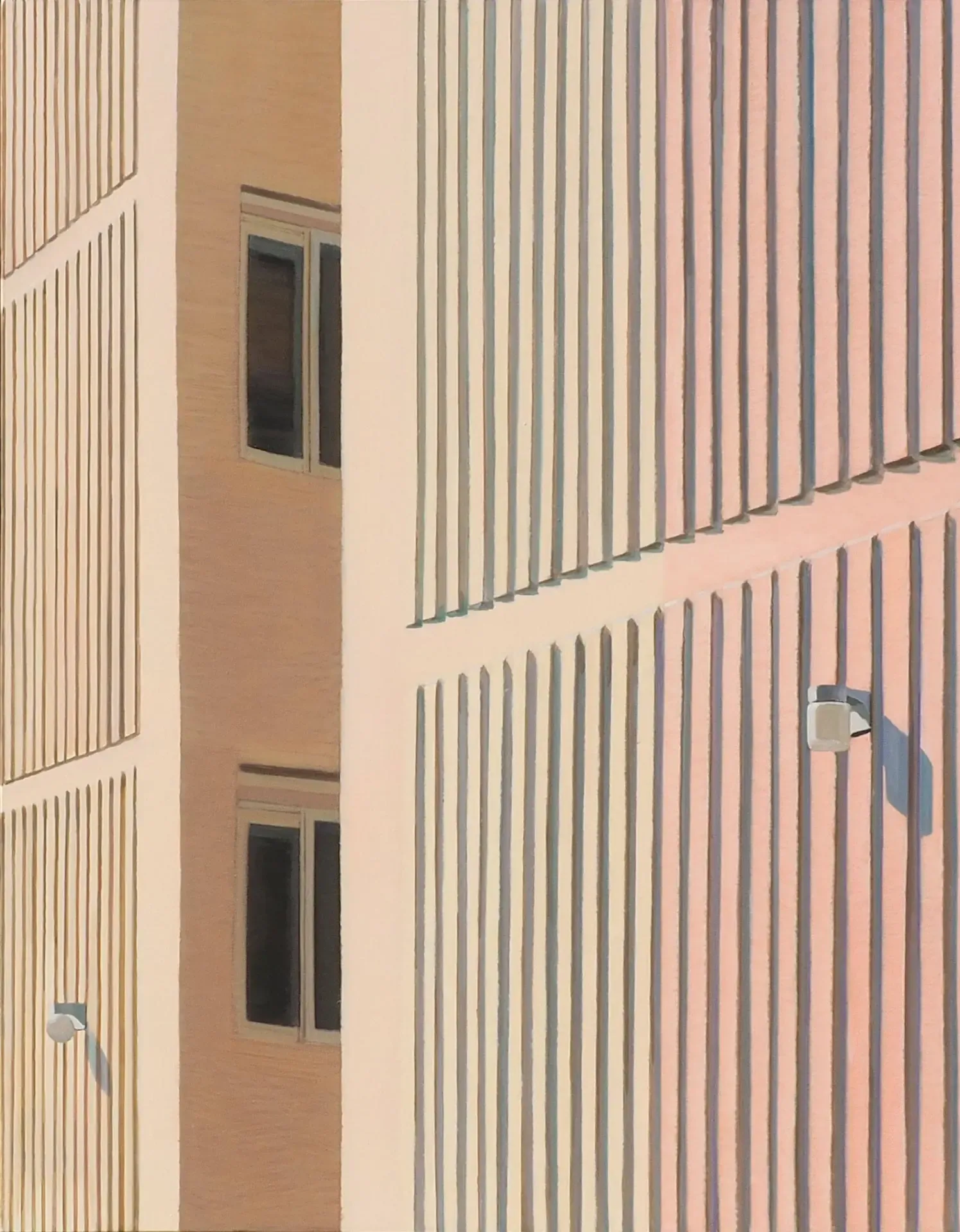 두 시 즈음 around two o'clock — oil on canvas by Li Hyunwoo