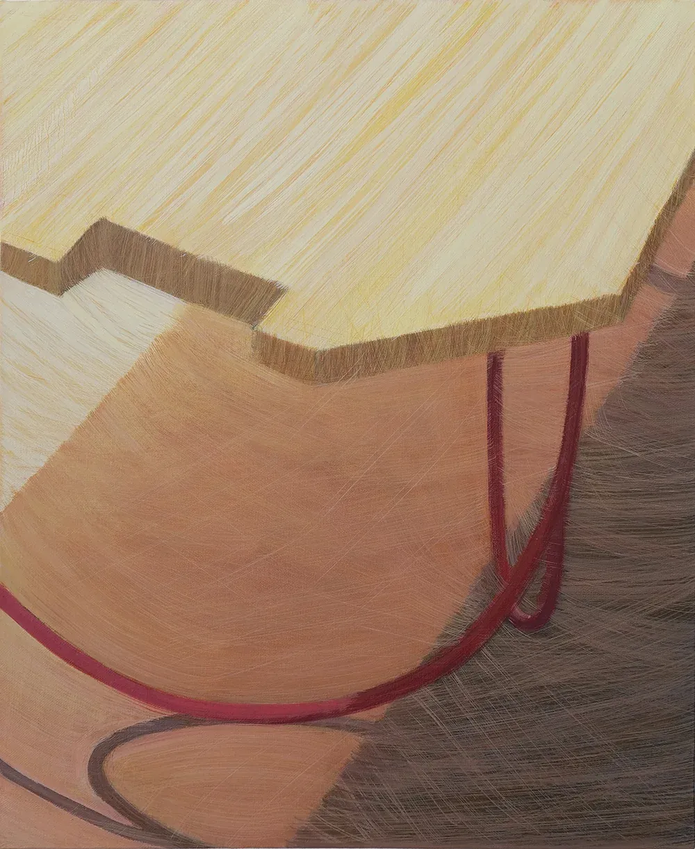 Chair — oil on canvas by Li Hyunwoo
