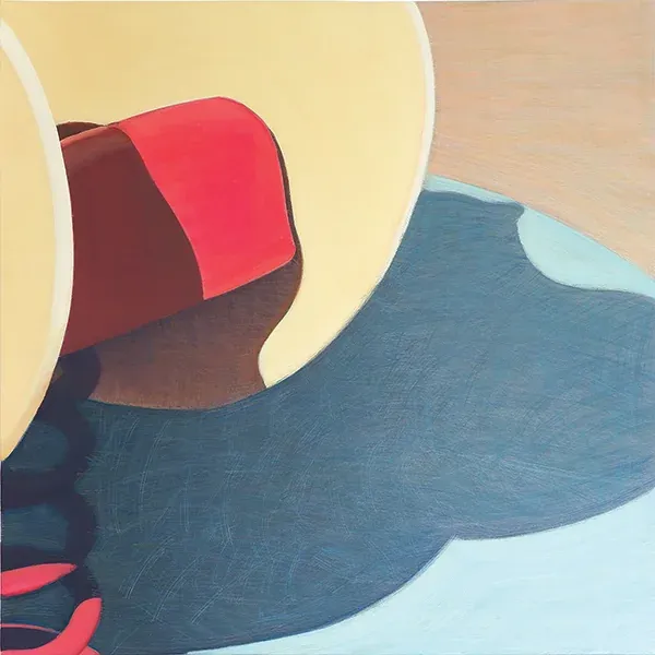 chicken — oil on canvas by Li Hyunwoo