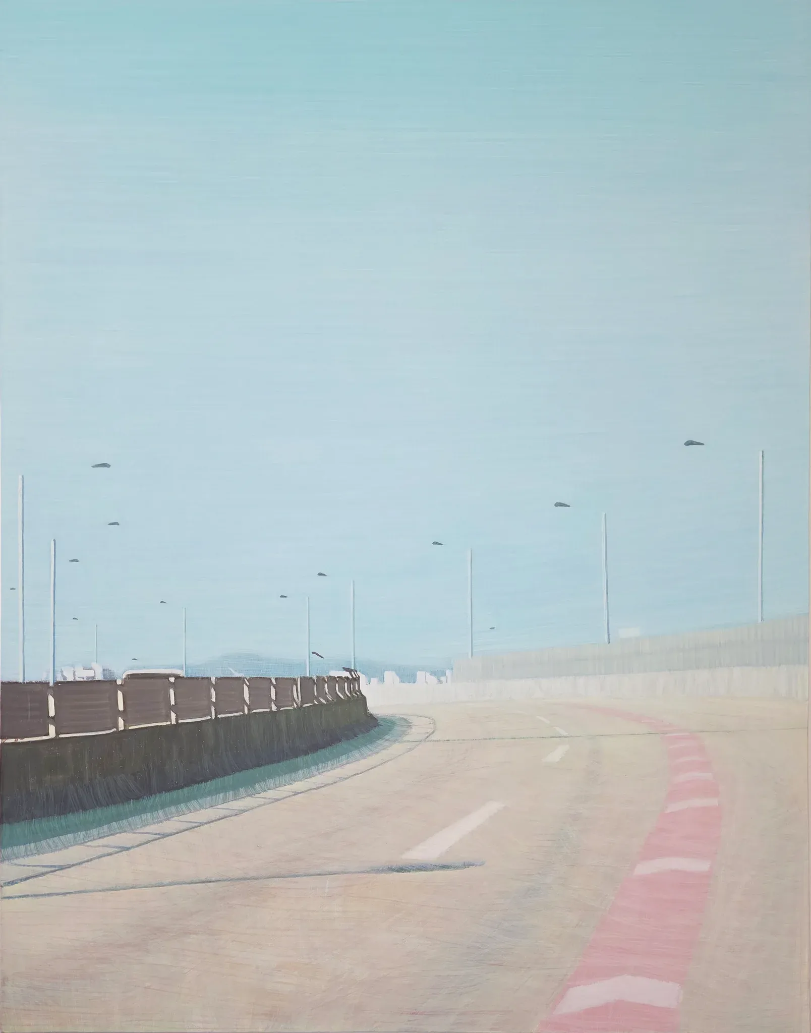 드라이브 — oil on canvas by Li Hyunwoo