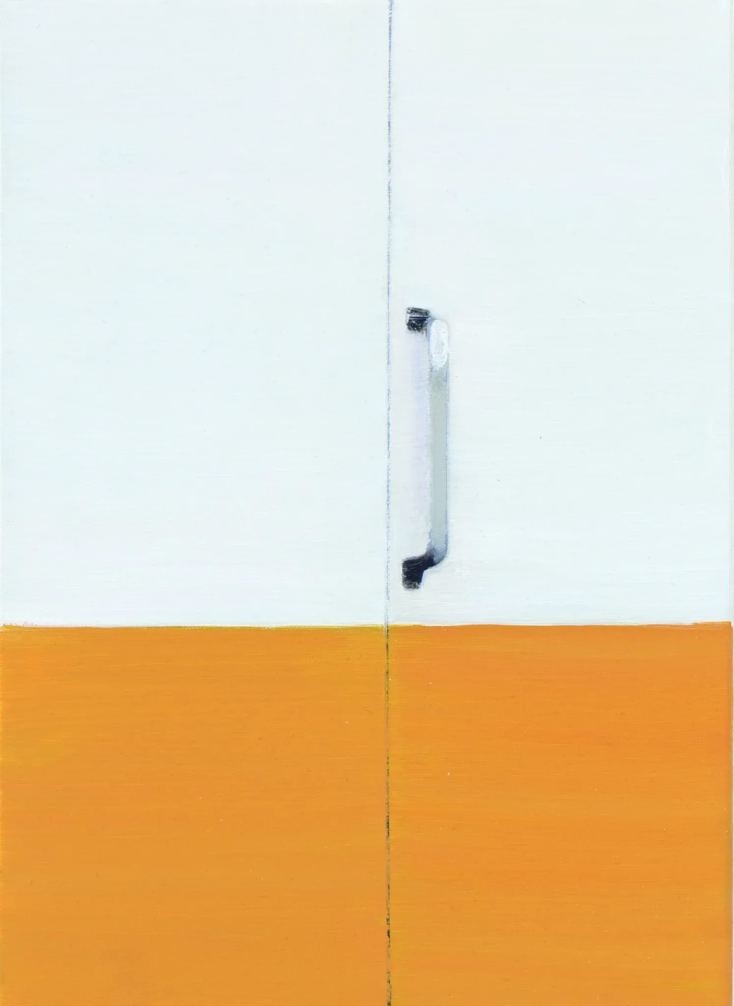 Door — oil on canvas by Li Hyunwoo