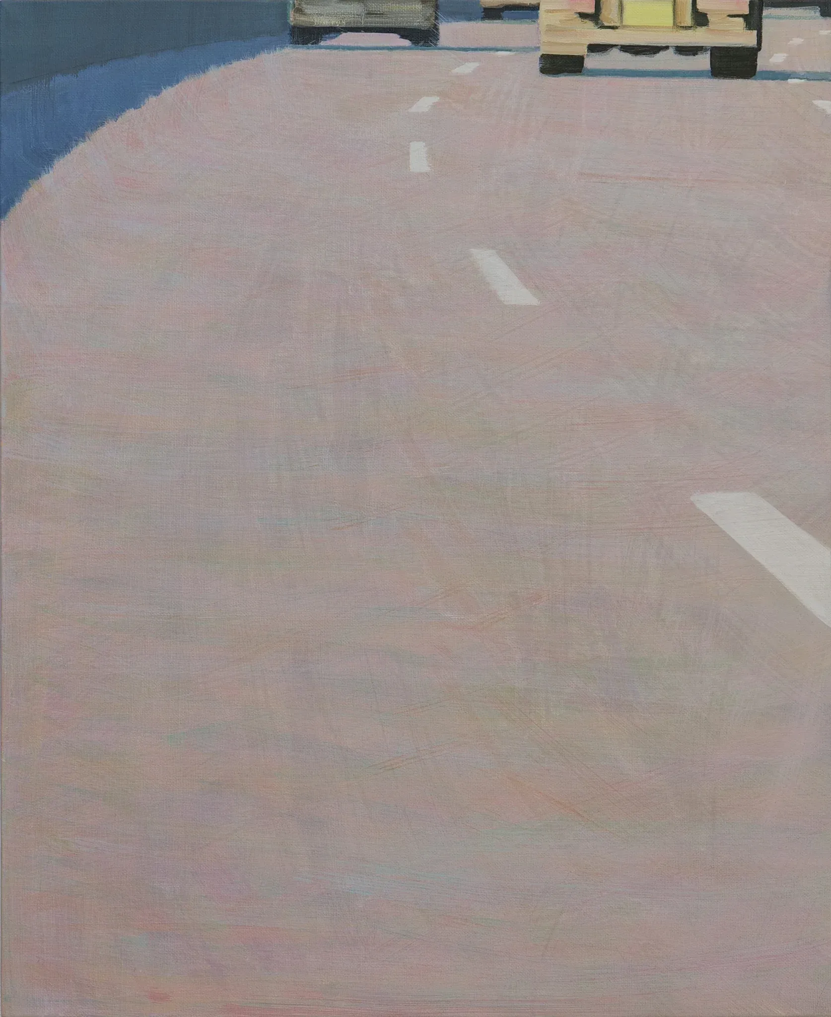 Drive — oil on canvas by Li Hyunwoo