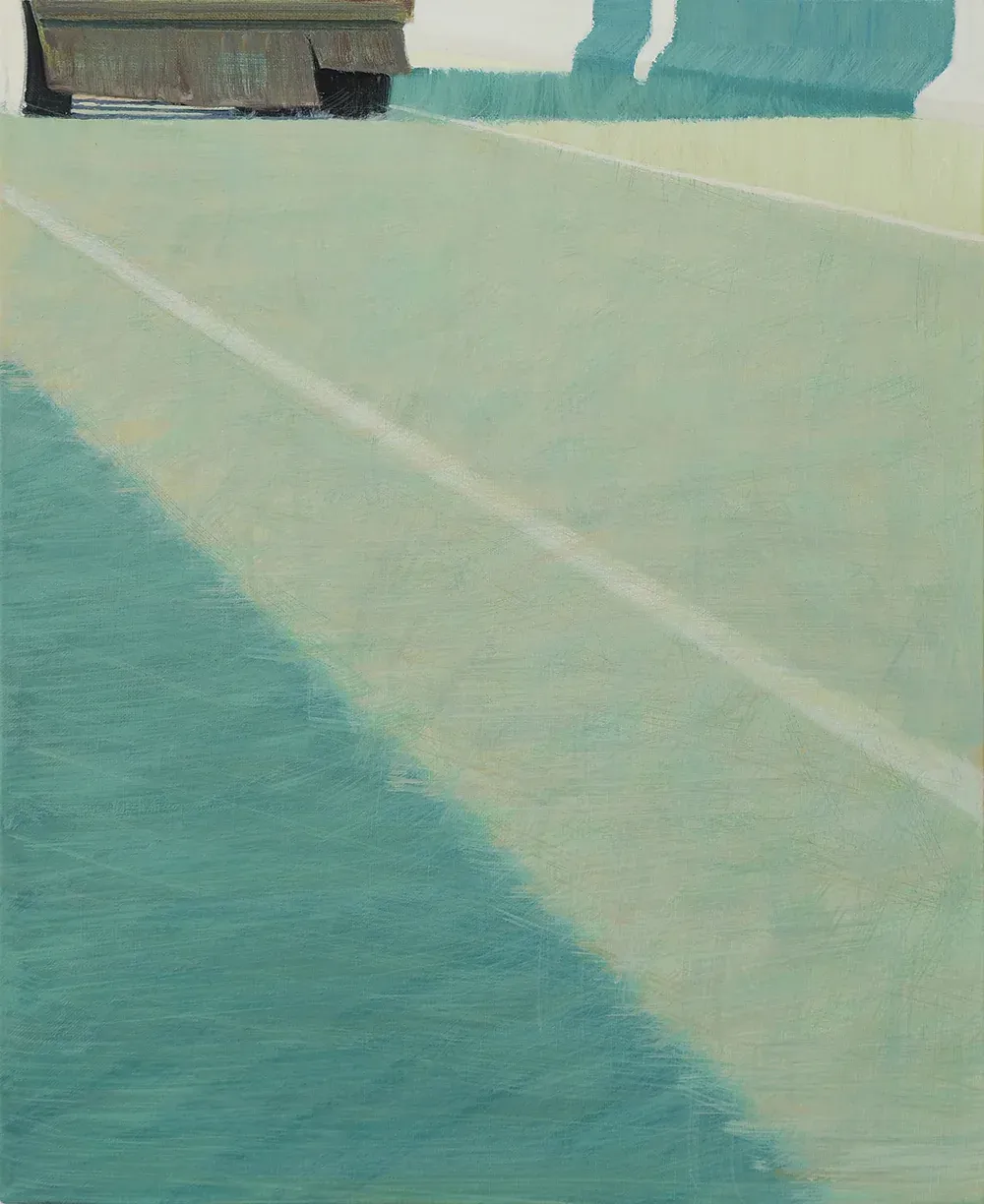Drive — oil on canvas by Li Hyunwoo
