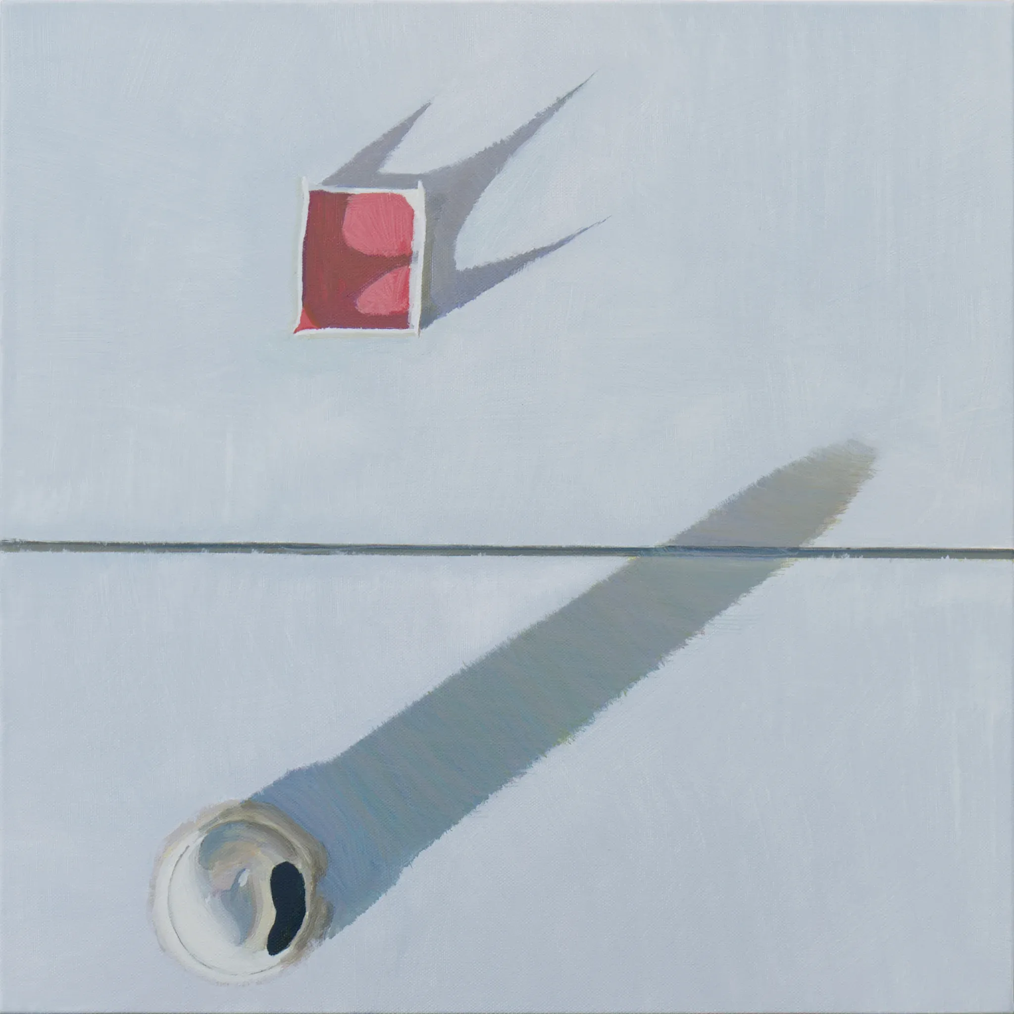 두 별 — oil on canvas by Li Hyunwoo