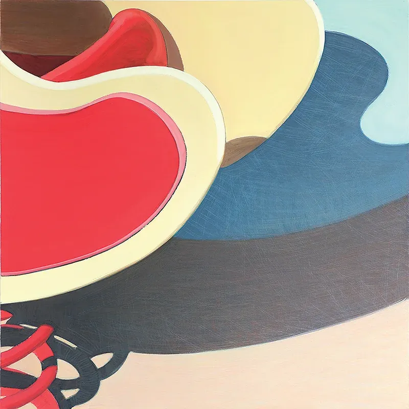 duck — oil on canvas by Li Hyunwoo