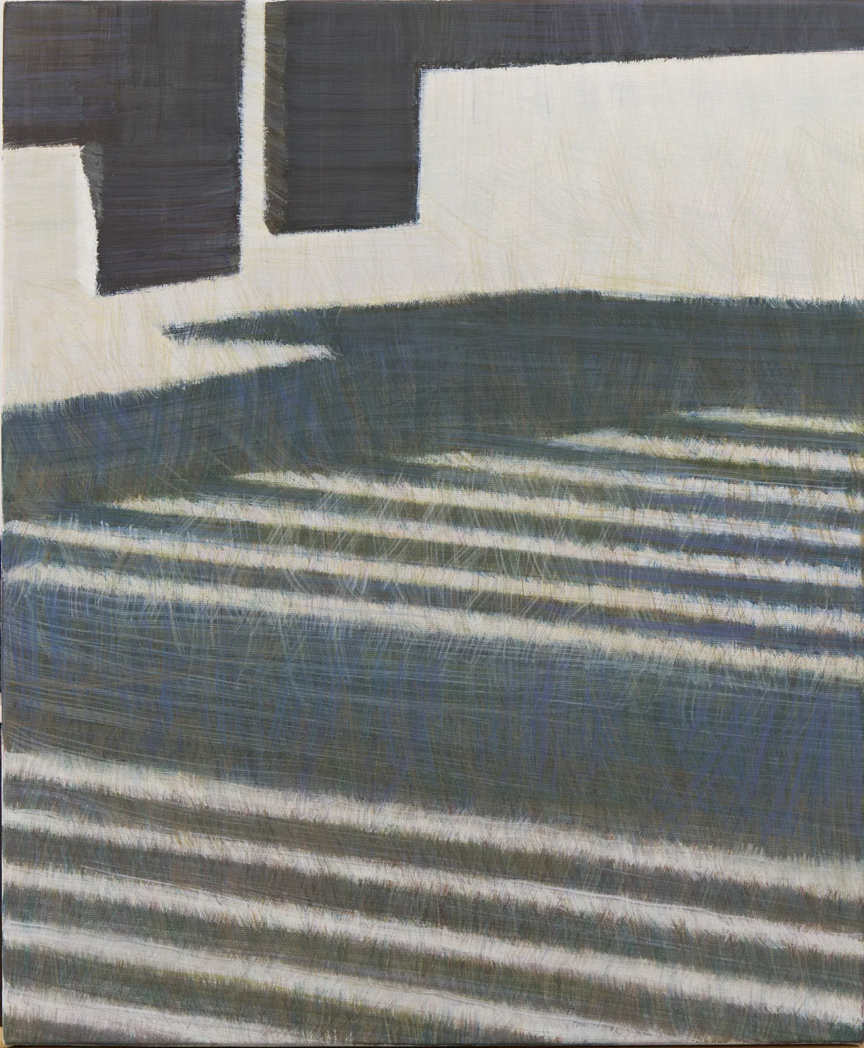 gate — oil on canvas by Li Hyunwoo