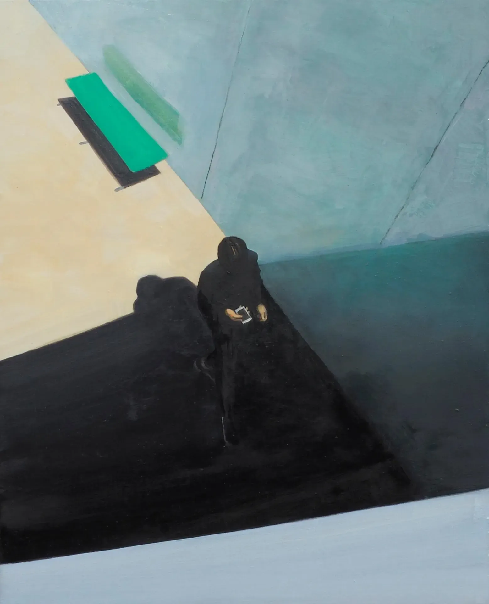 점심시간 lunch — oil on canvas by Li Hyunwoo