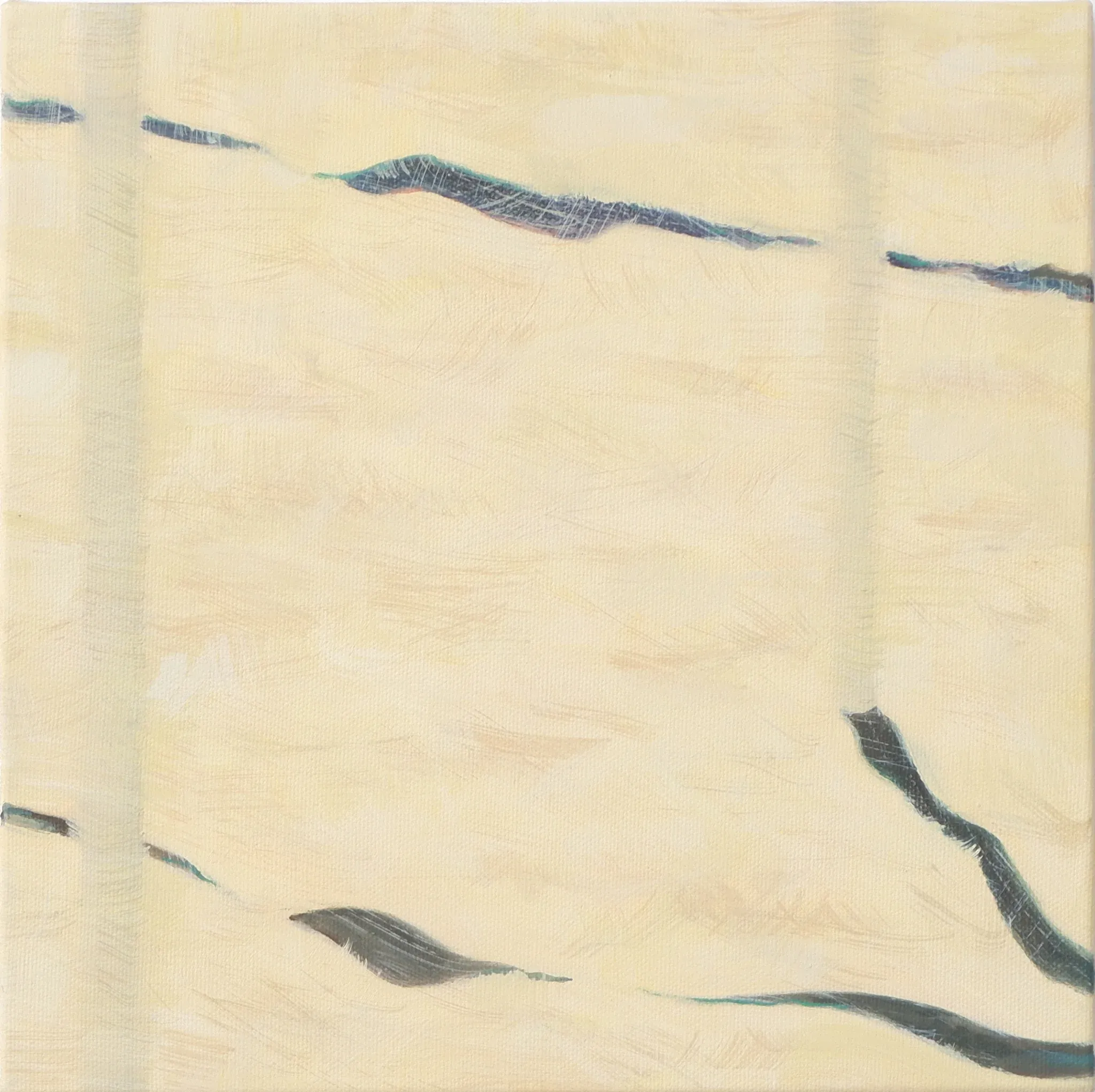seaside — oil on canvas by Li Hyunwoo