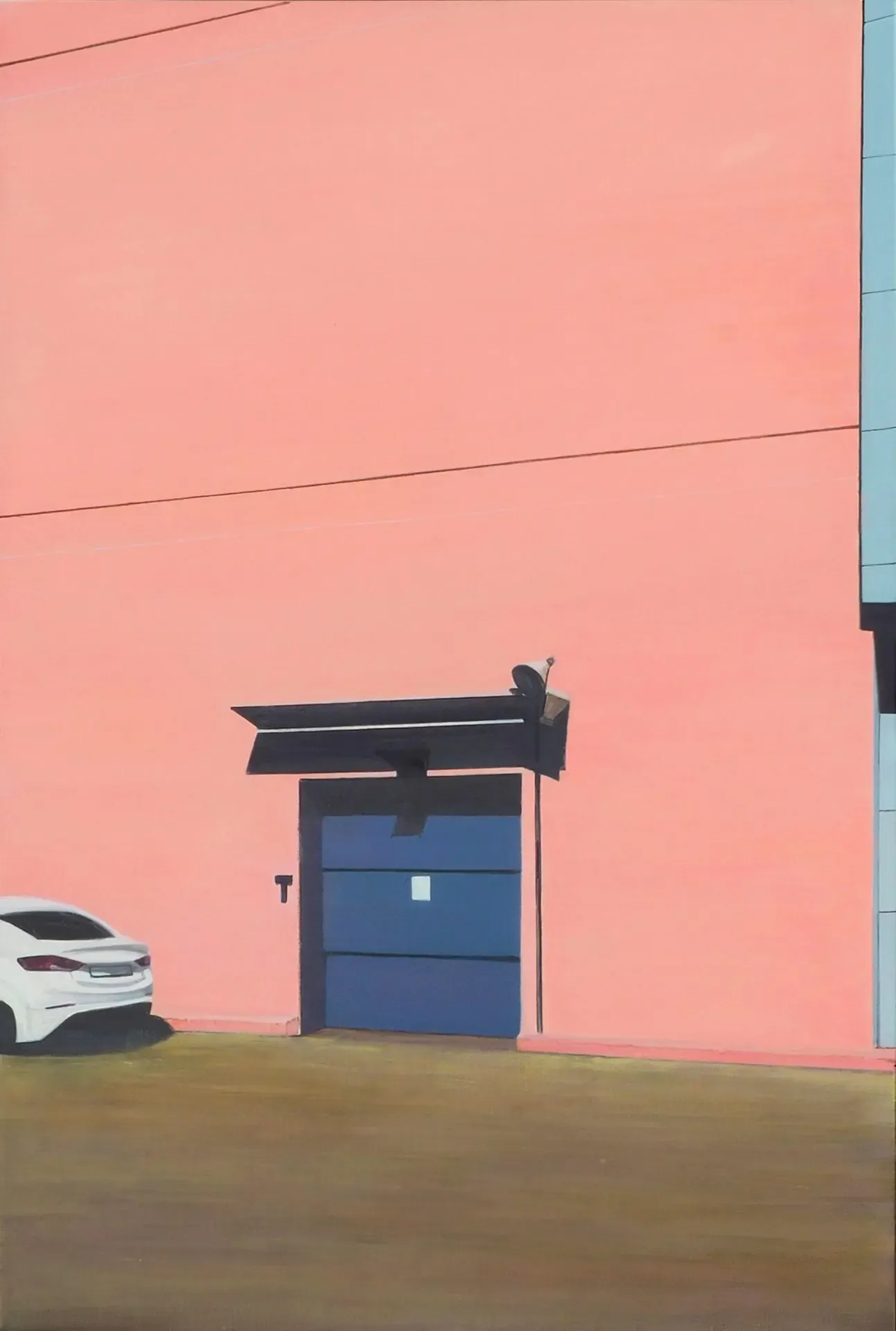 성수동 Seongsu dong — oil on canvas by Li Hyunwoo