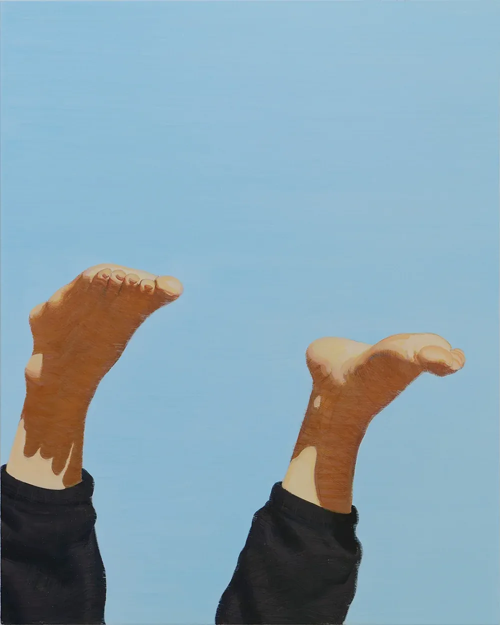 Sky — oil on canvas by Li Hyunwoo