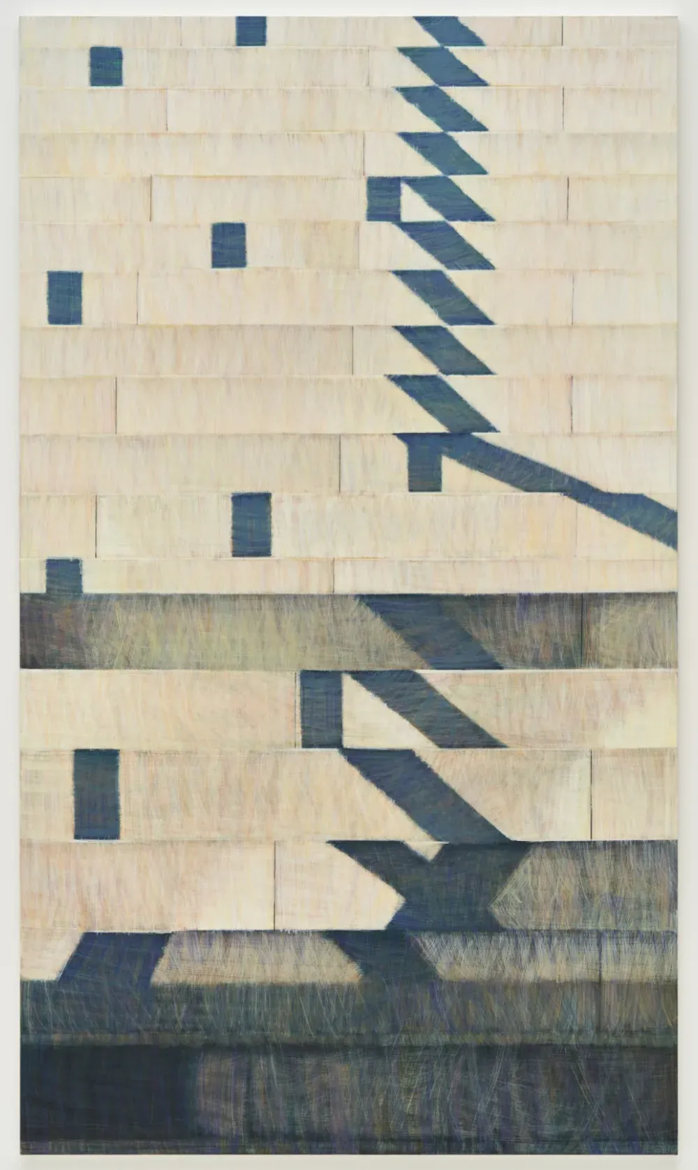 Stair — oil on canvas by Li Hyunwoo