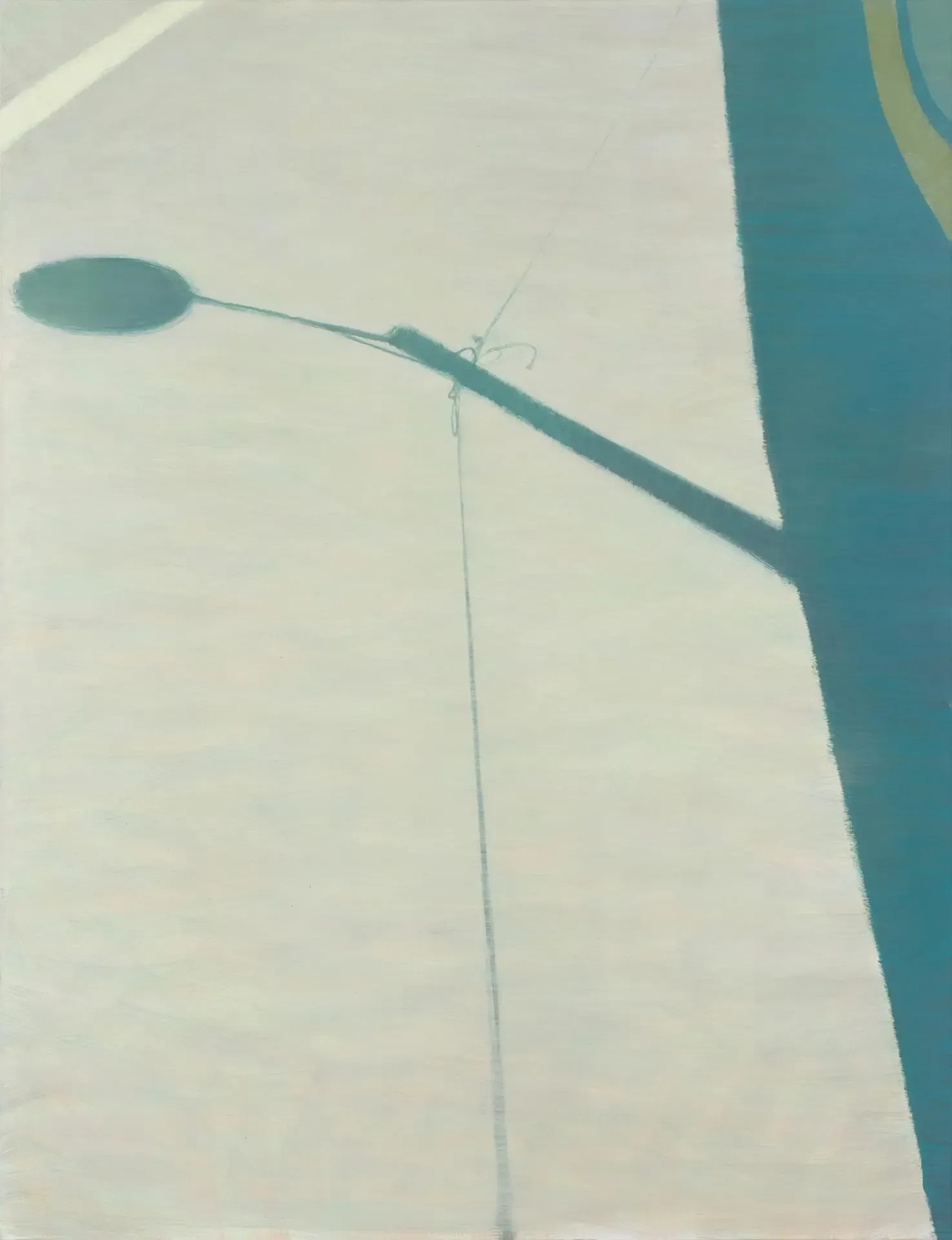 바닥 street — oil on canvas by Li Hyunwoo