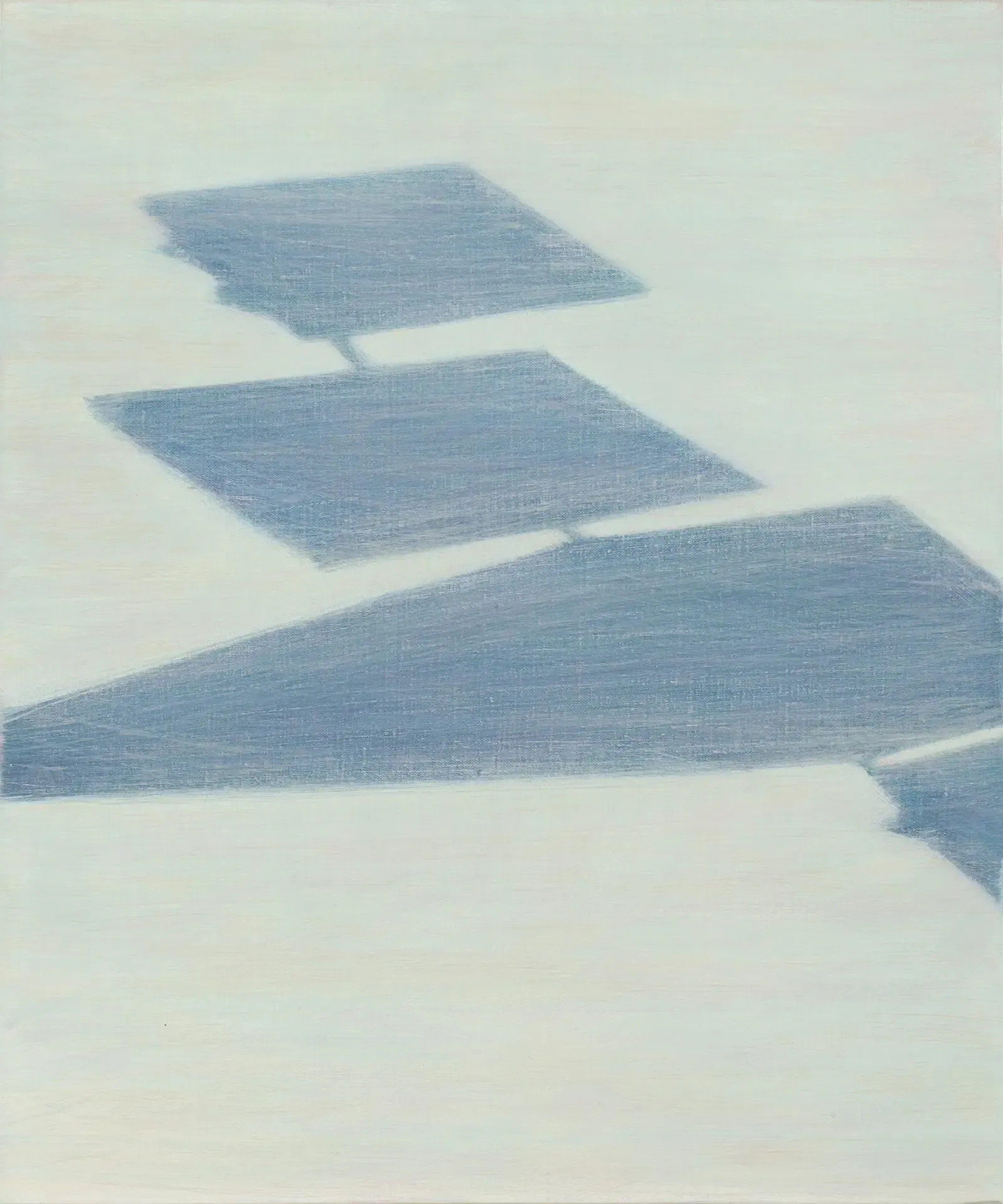 바닥 street — oil on canvas by Li Hyunwoo