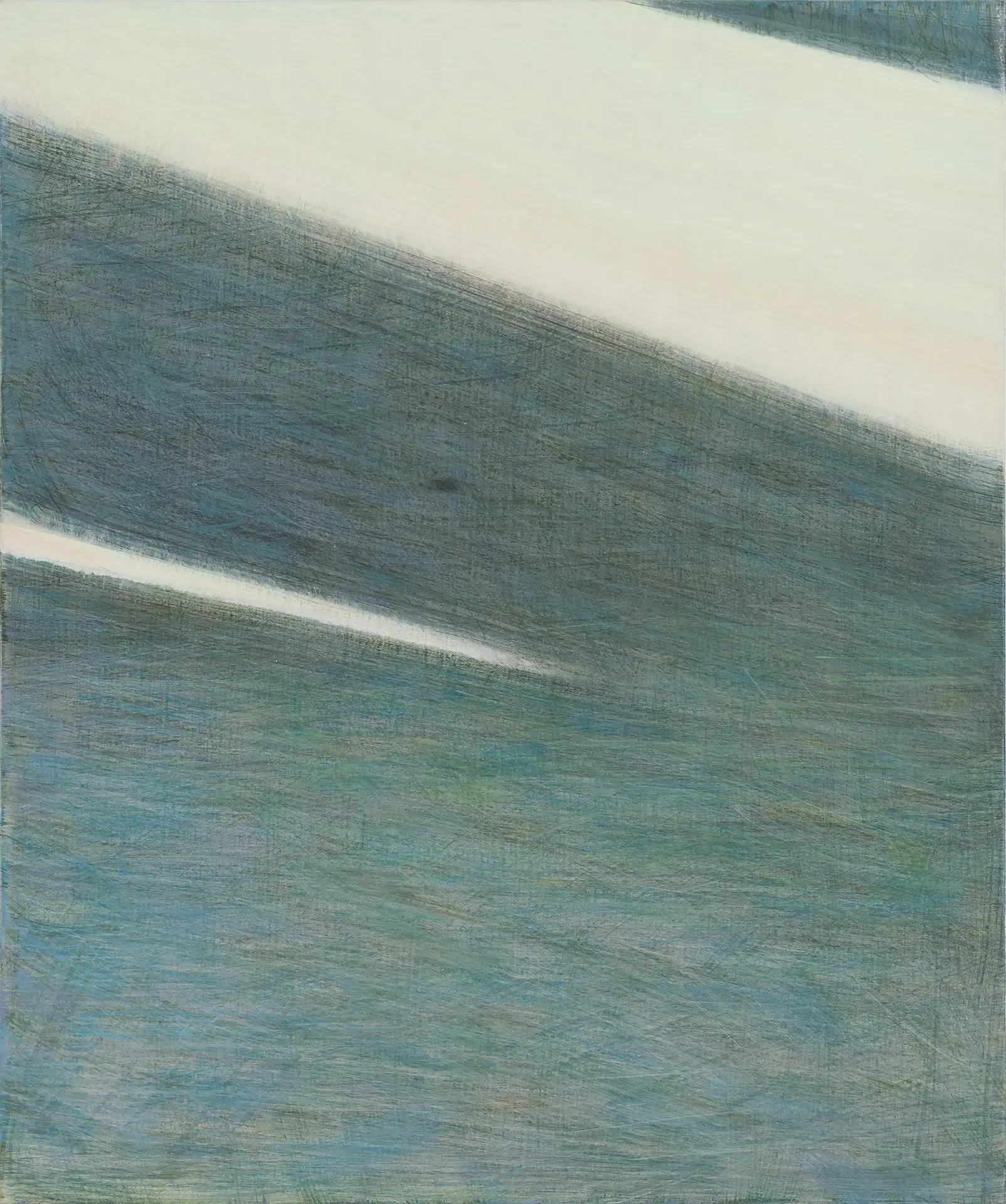 바닥 street — oil on canvas by Li Hyunwoo