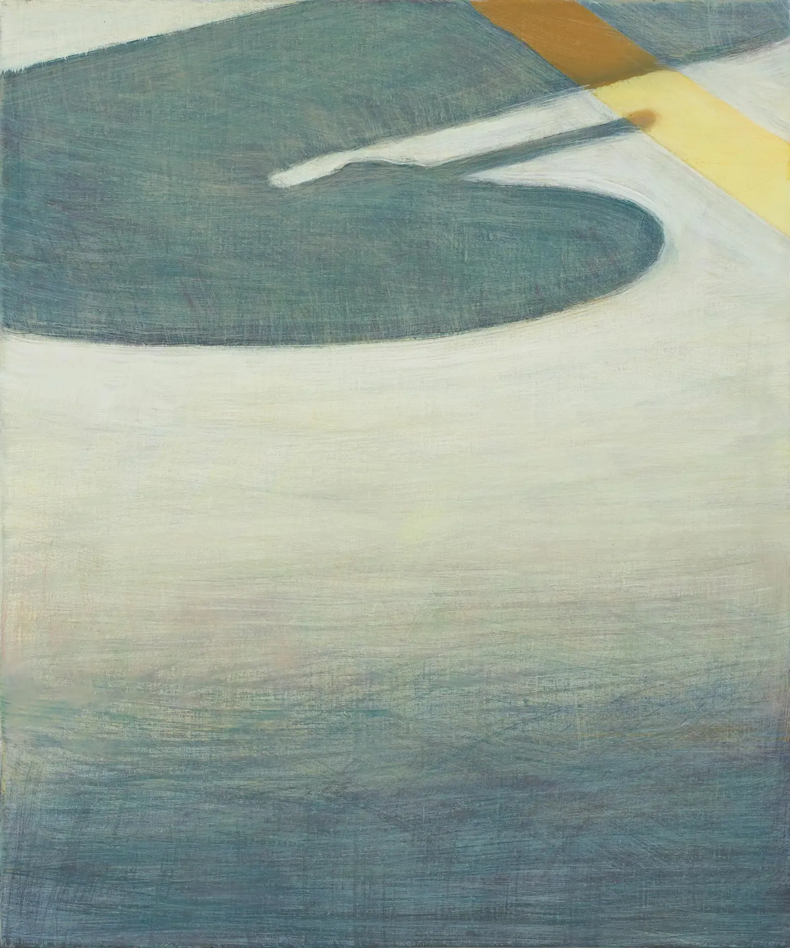 바닥 street — oil on canvas by Li Hyunwoo