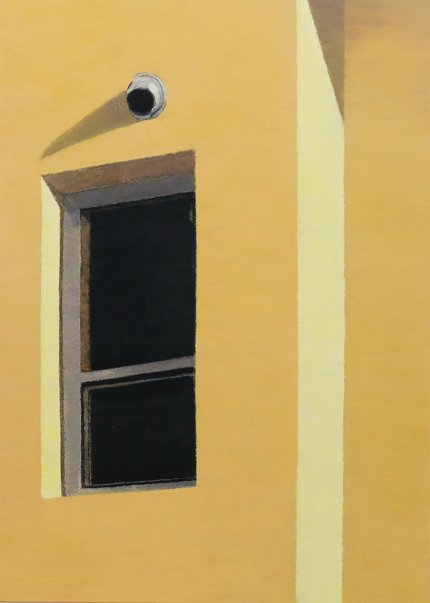 오후 서너 시 three or four pm — oil on canvas by Li Hyunwoo