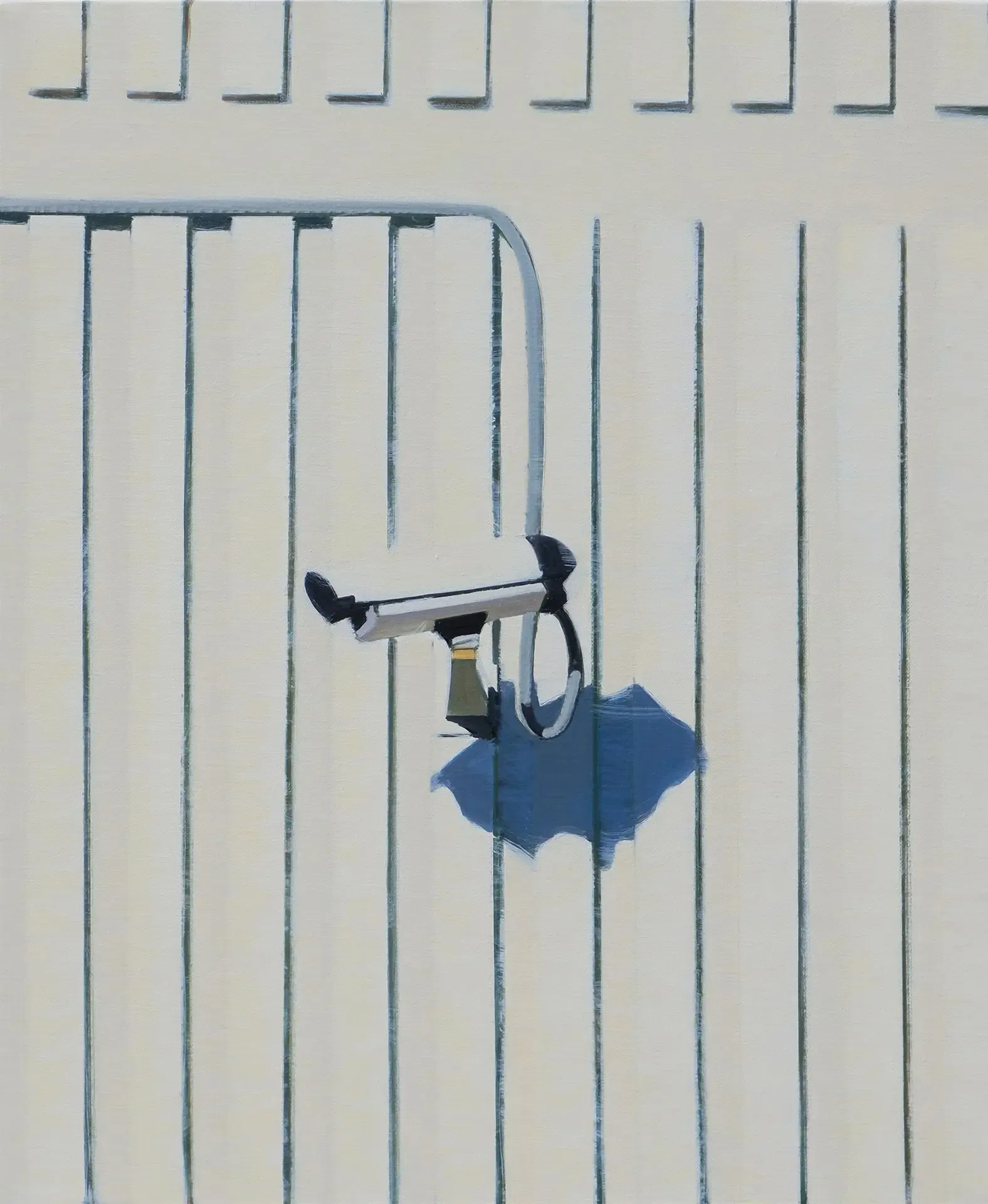 벽 wall — oil on canvas by Li Hyunwoo