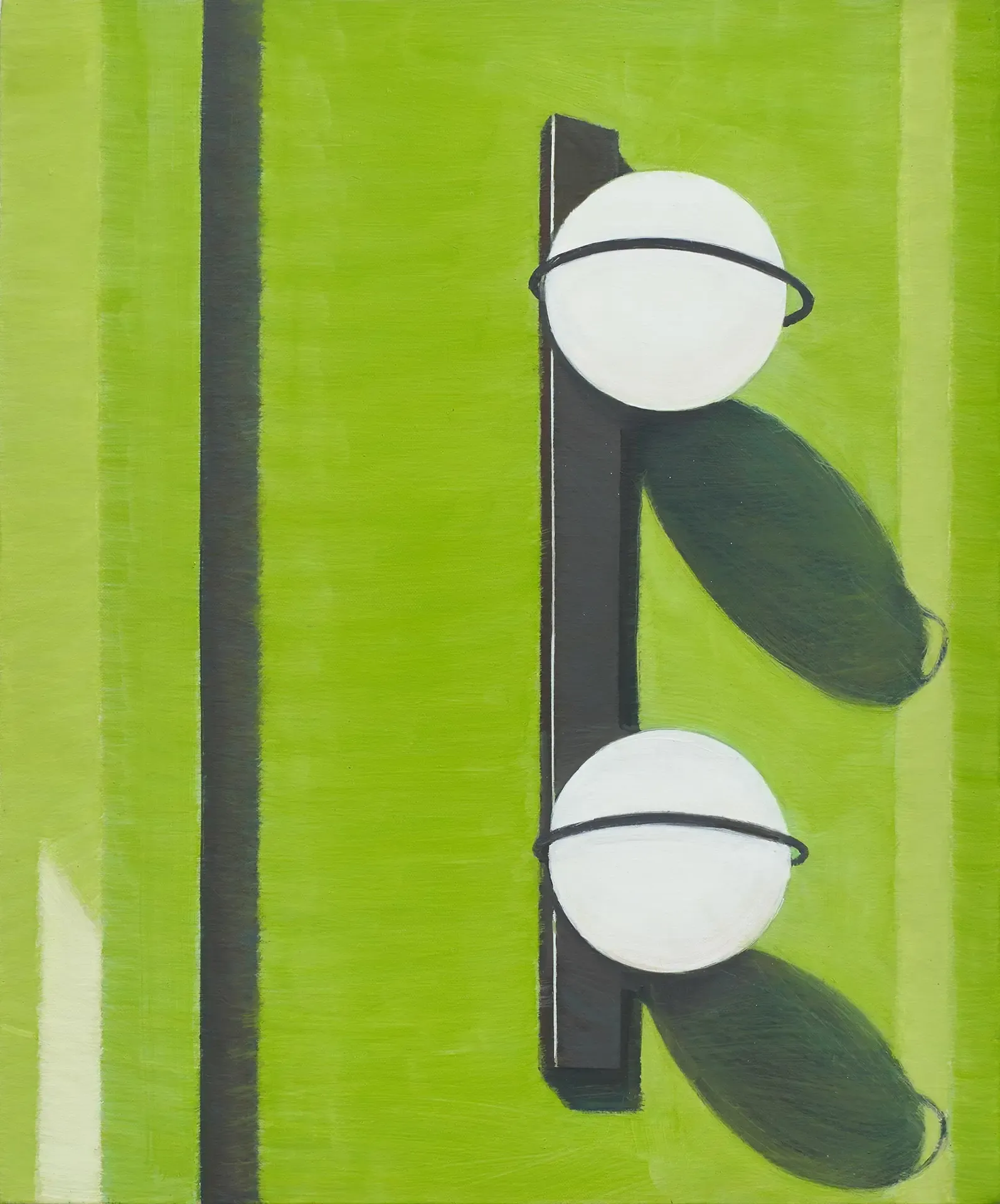 벽 wall — oil on canvas by Li Hyunwoo