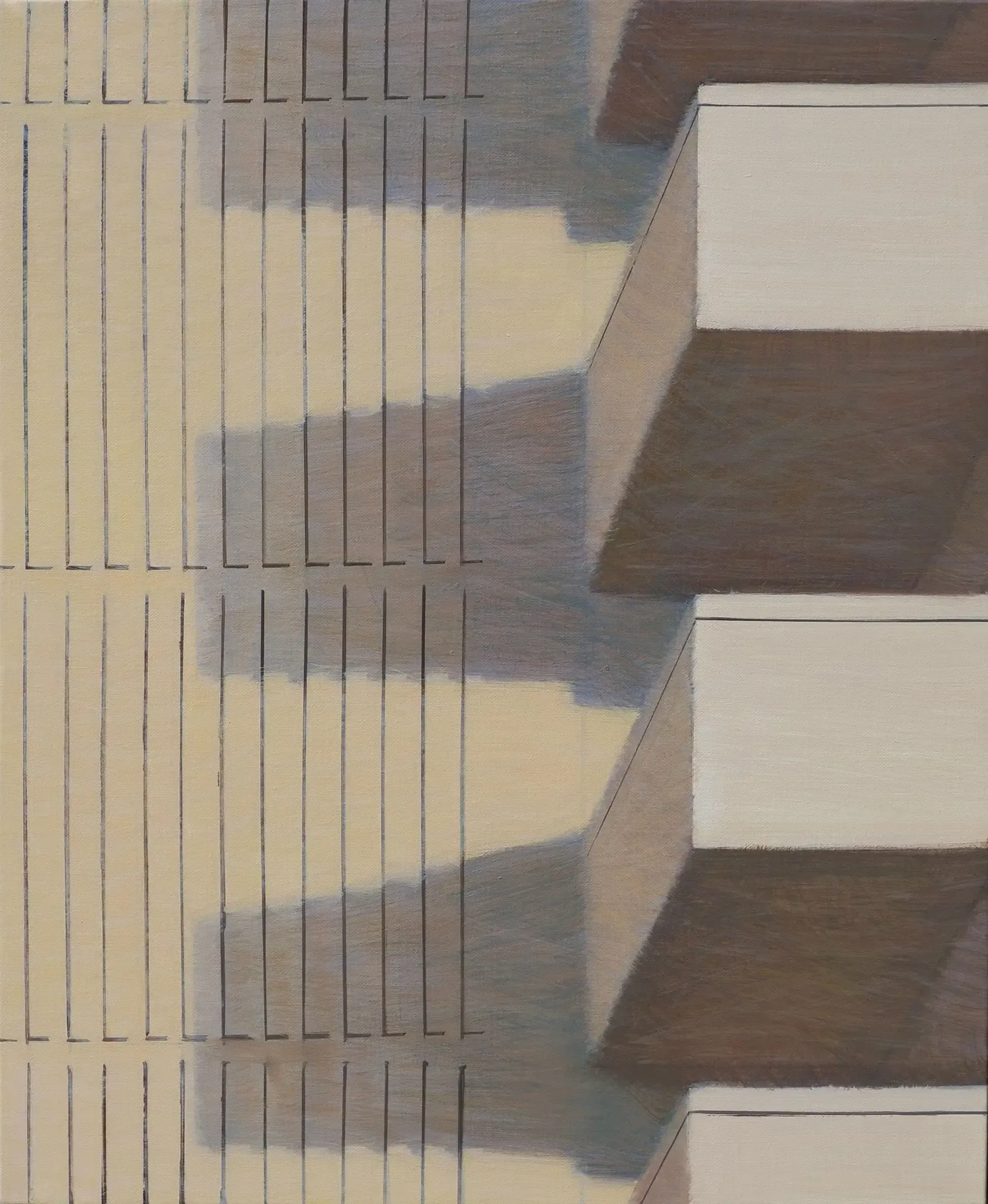 벽 wall — oil on canvas by Li Hyunwoo