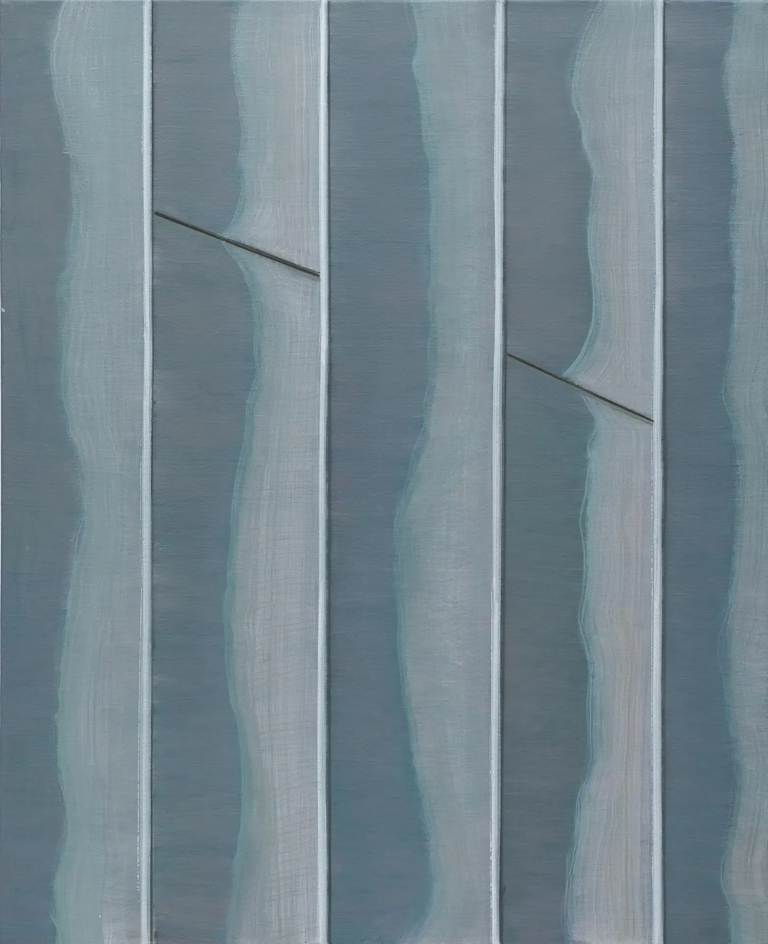 벽 wall — oil on canvas by Li Hyunwoo