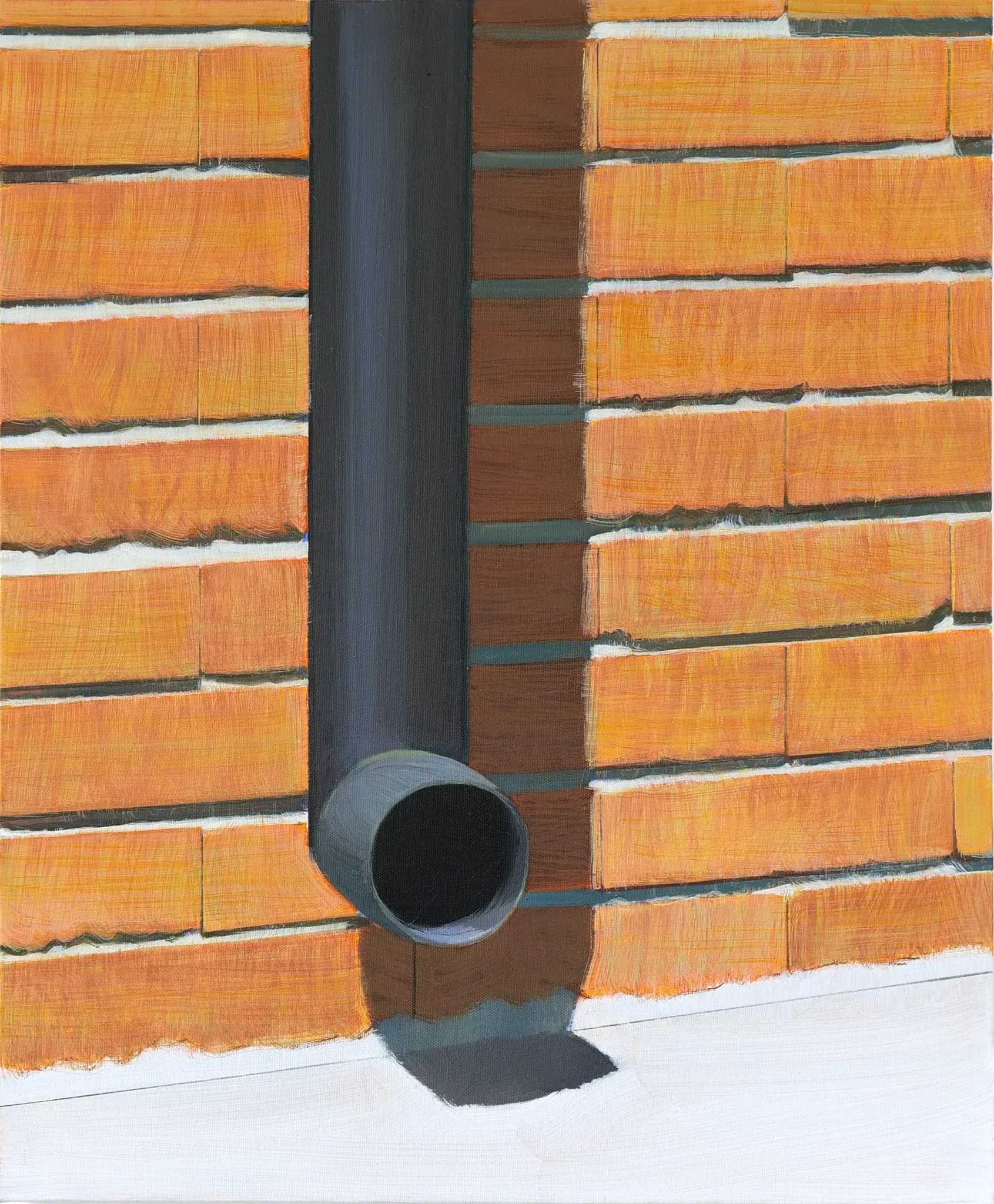 벽 wall — oil on canvas by Li Hyunwoo
