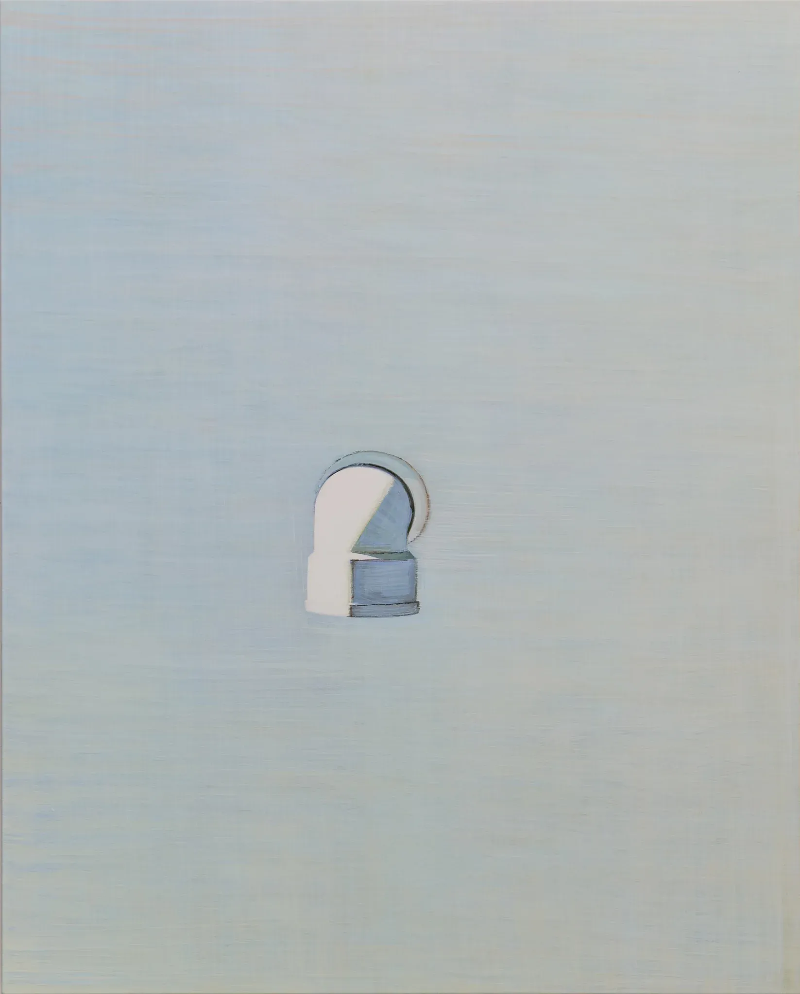 Wall — oil on canvas by Li Hyunwoo