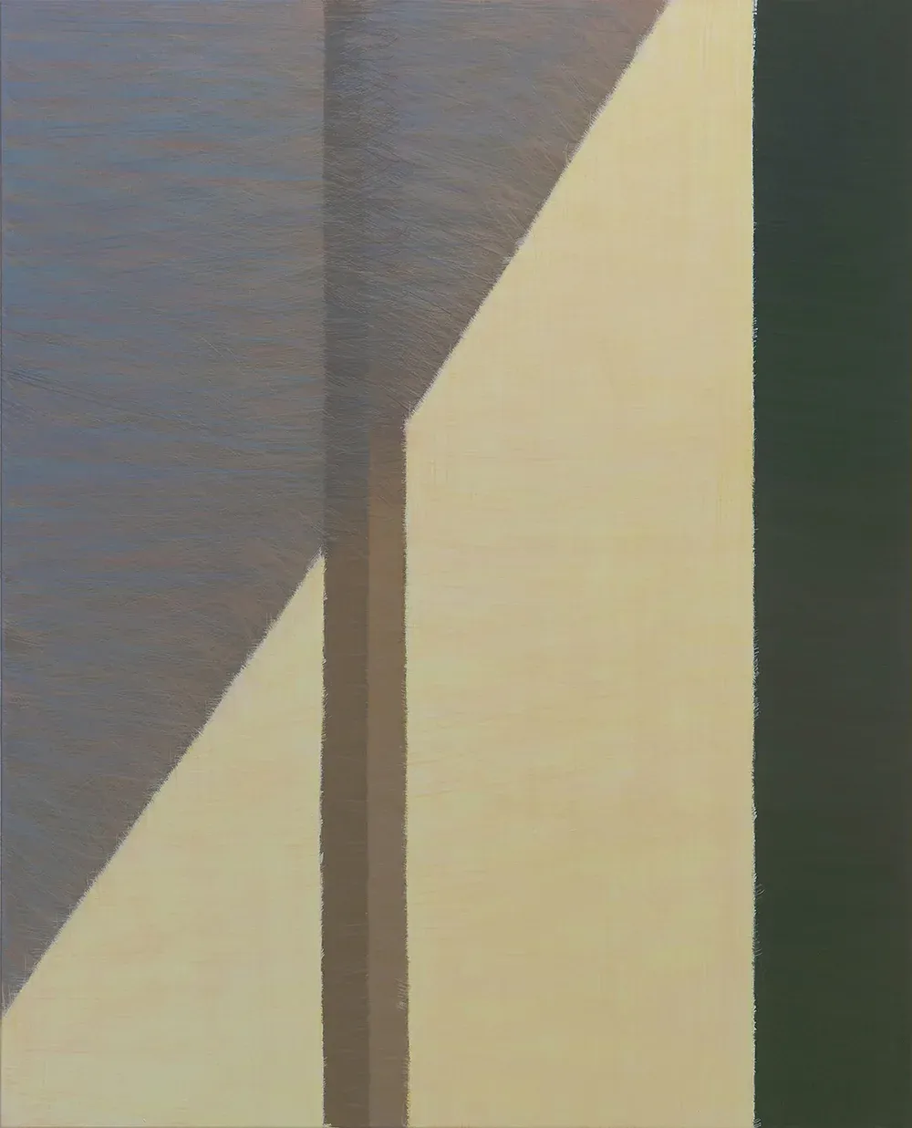 Wall — oil on canvas by Li Hyunwoo