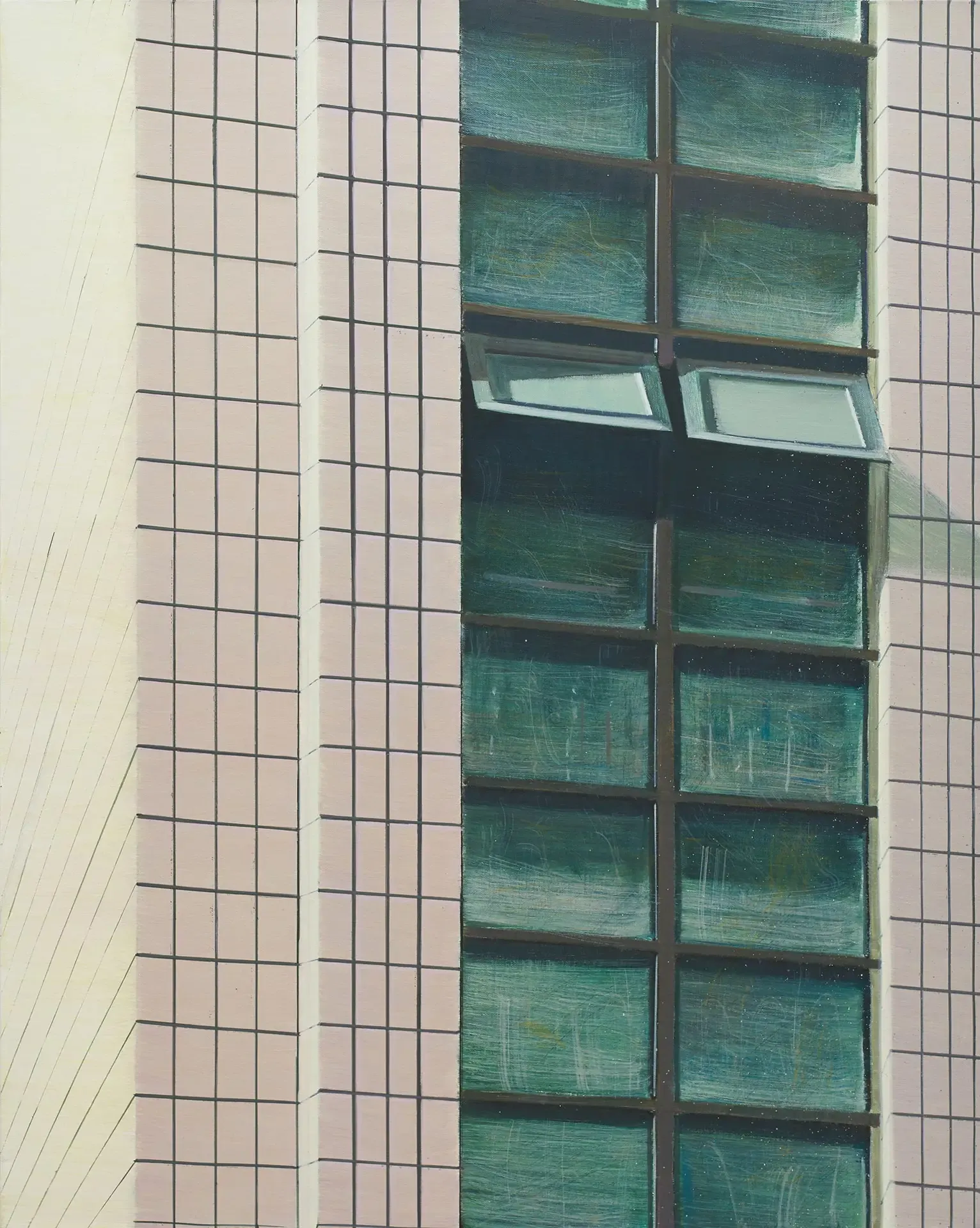 창 window — oil on canvas by Li Hyunwoo