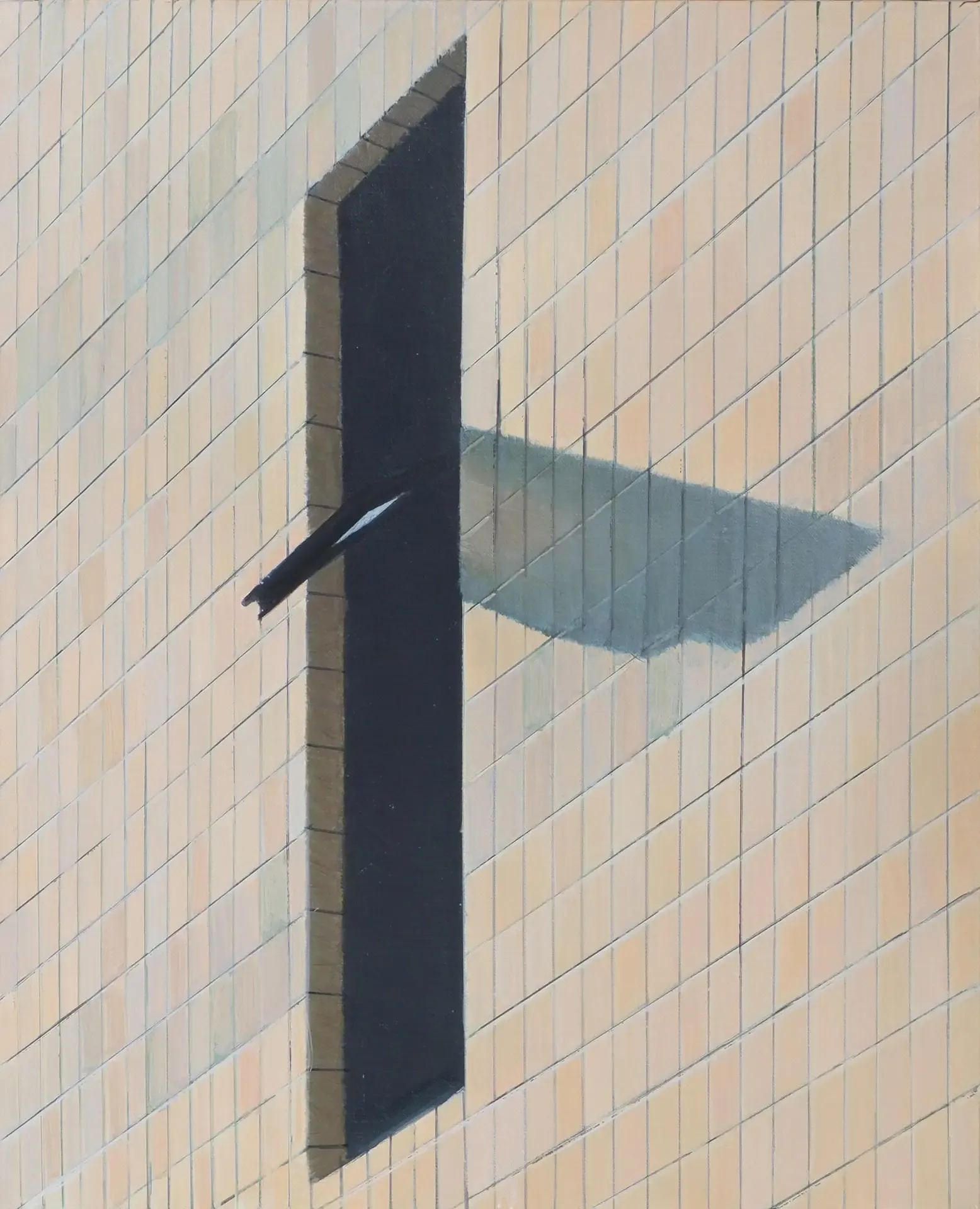 창 window — oil on canvas by Li Hyunwoo