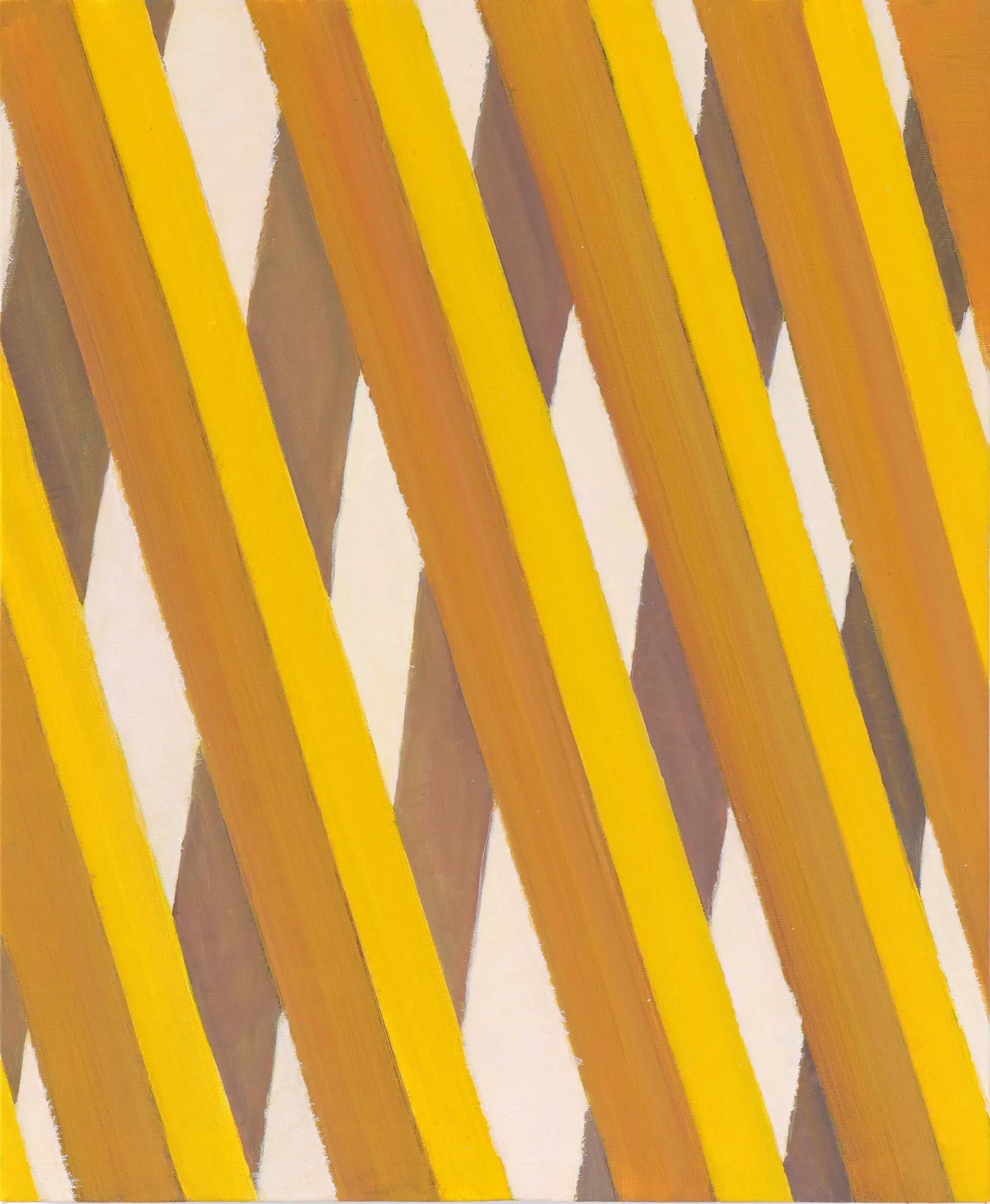yellow — oil on canvas by Li Hyunwoo