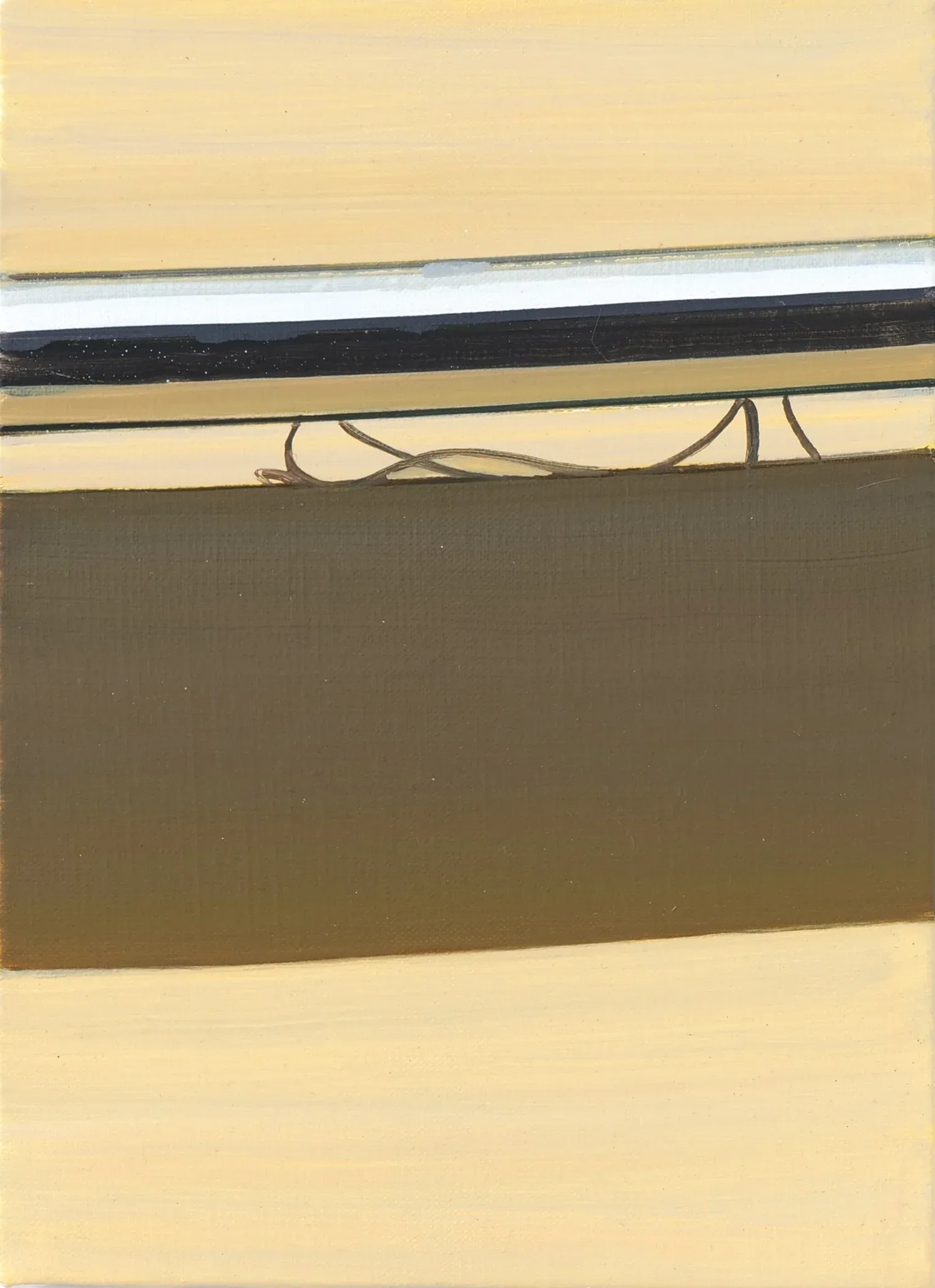 yellow — oil on canvas by Li Hyunwoo